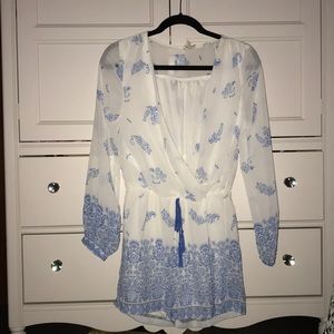 Sheer Romper Light Weight Bohemian Romper